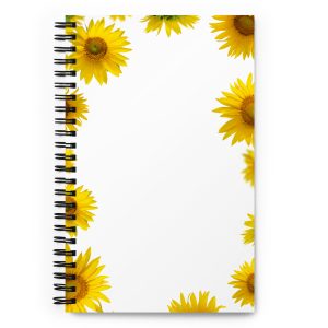 Sunflower Spiral Notebook